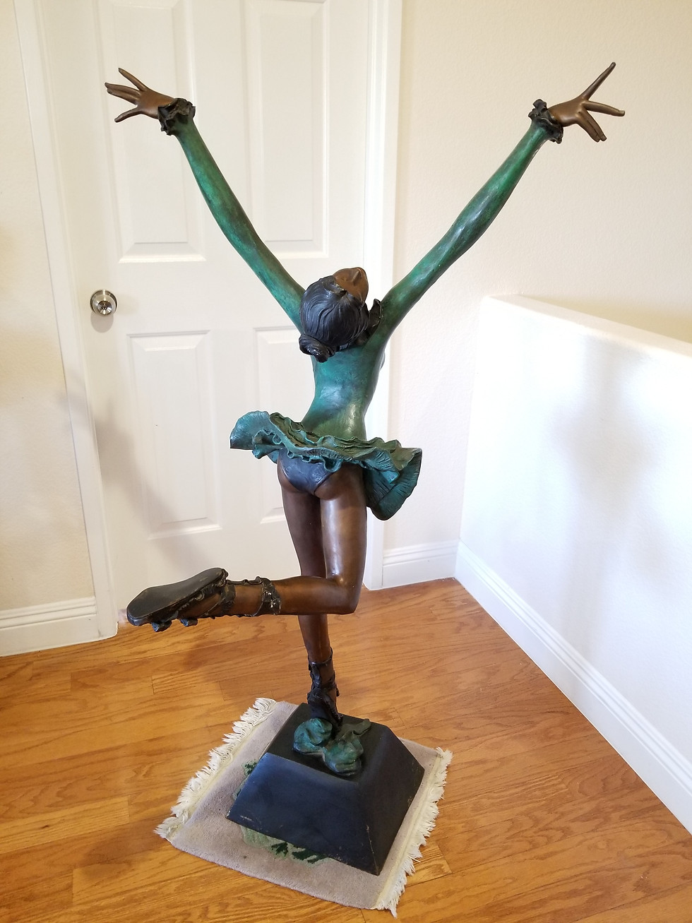 Thumbnail: BRONZE BALLERINA STATUE