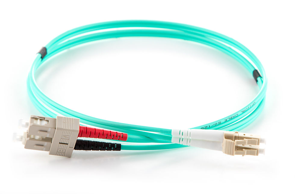 OM3 Multimode LC-SC Duplex Patchcord 50/125 / FastFibre