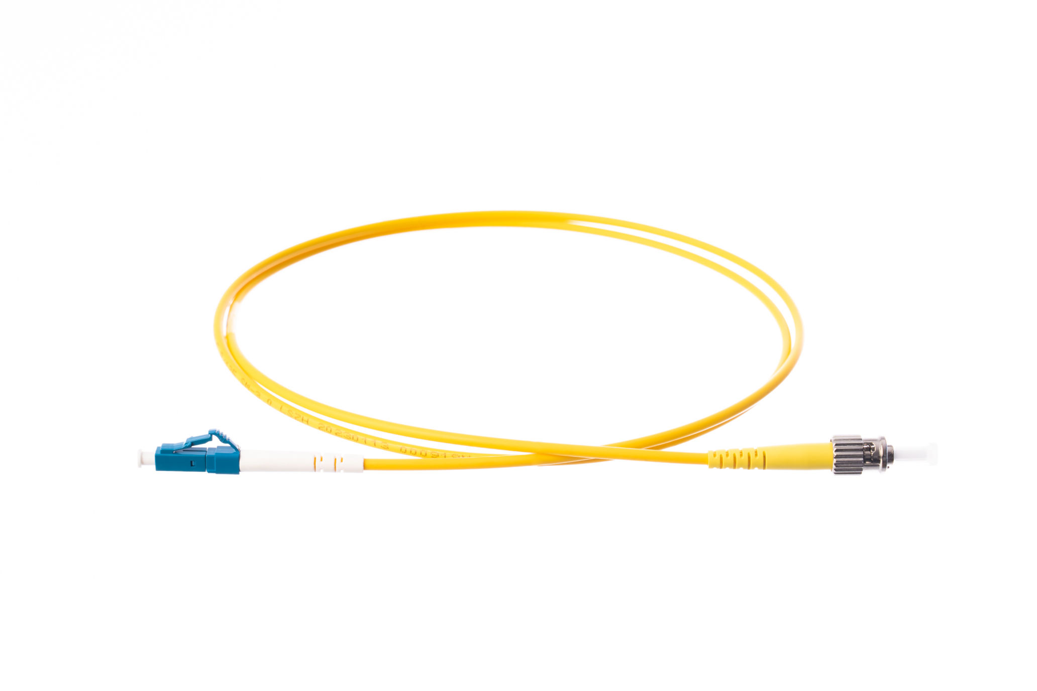 OS2 9/125 LC/UPC-ST/UPC Simplex Fibre Optic Patchcord