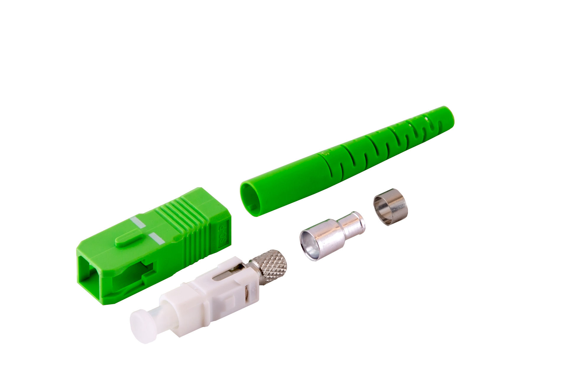 SC Singlemode Simplex APC Connectors - 900µm / Matrix Global Networks