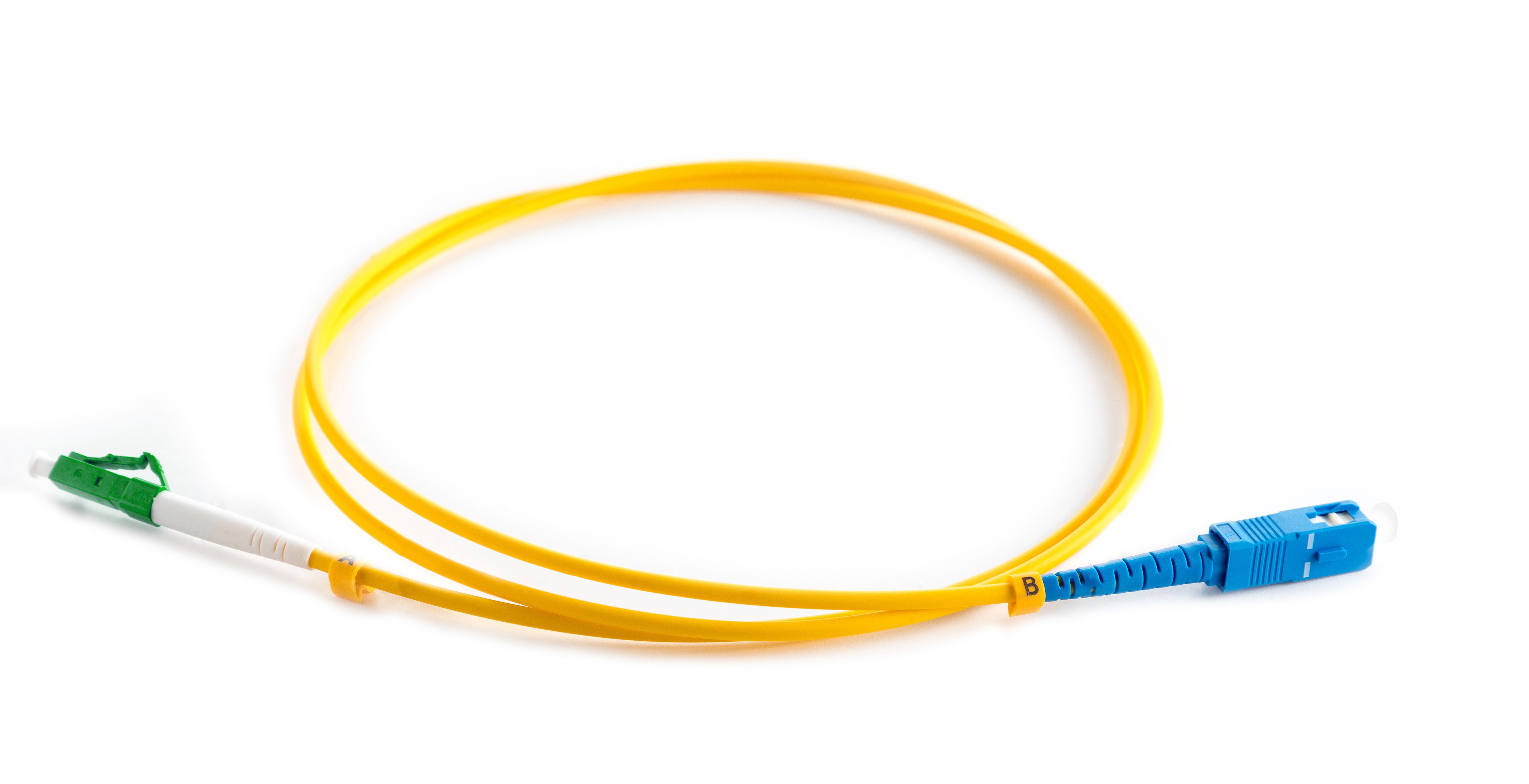 OS2 9/125 LC/APC-SC/UPC Simplex Fibre Optic Patchcord