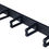 Thumbnail: 1U 19” Cable Management Bars (5 Rings)