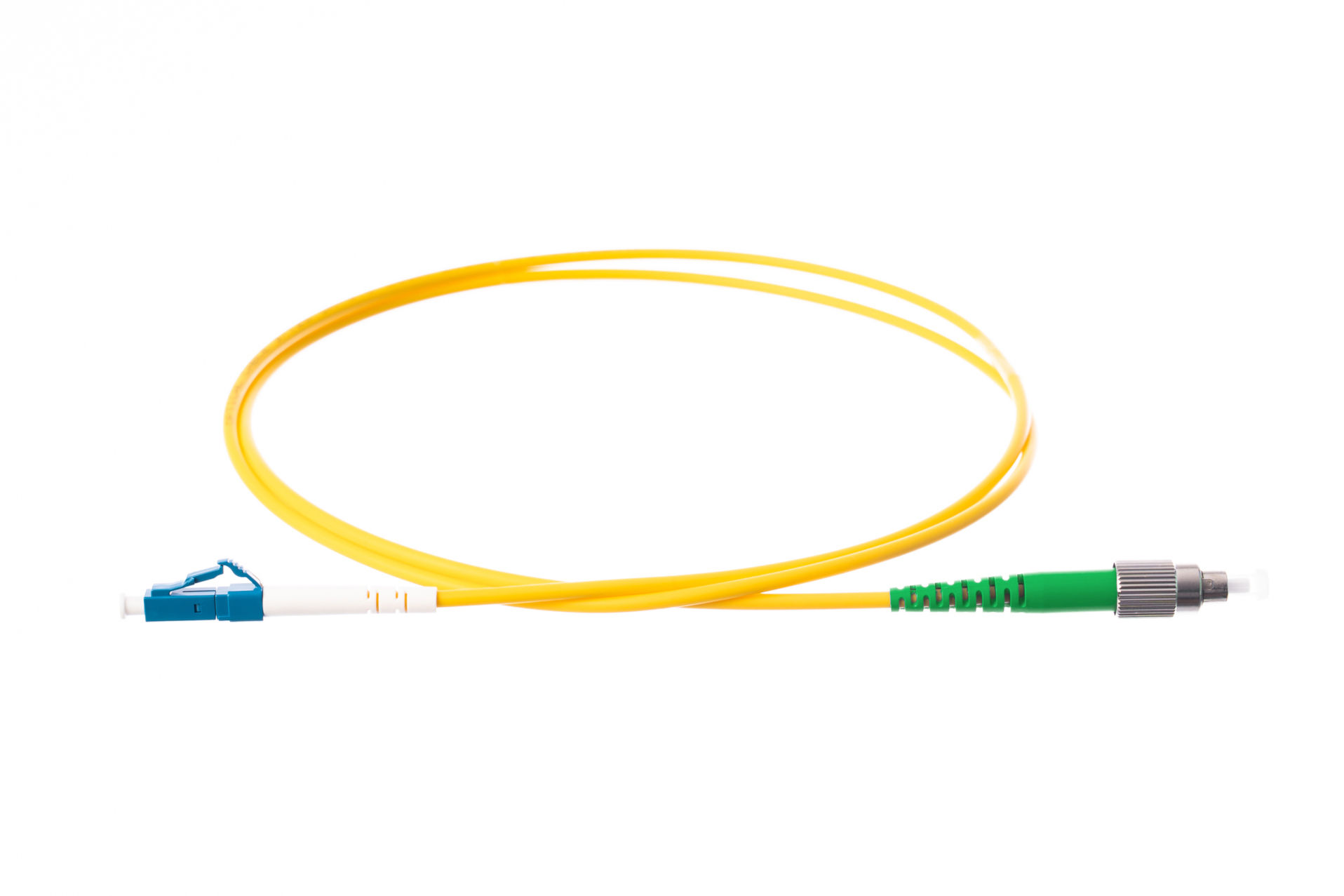 OS2 9/125 LC/UPC-FC/APC Simplex Fibre Optic Patchcord