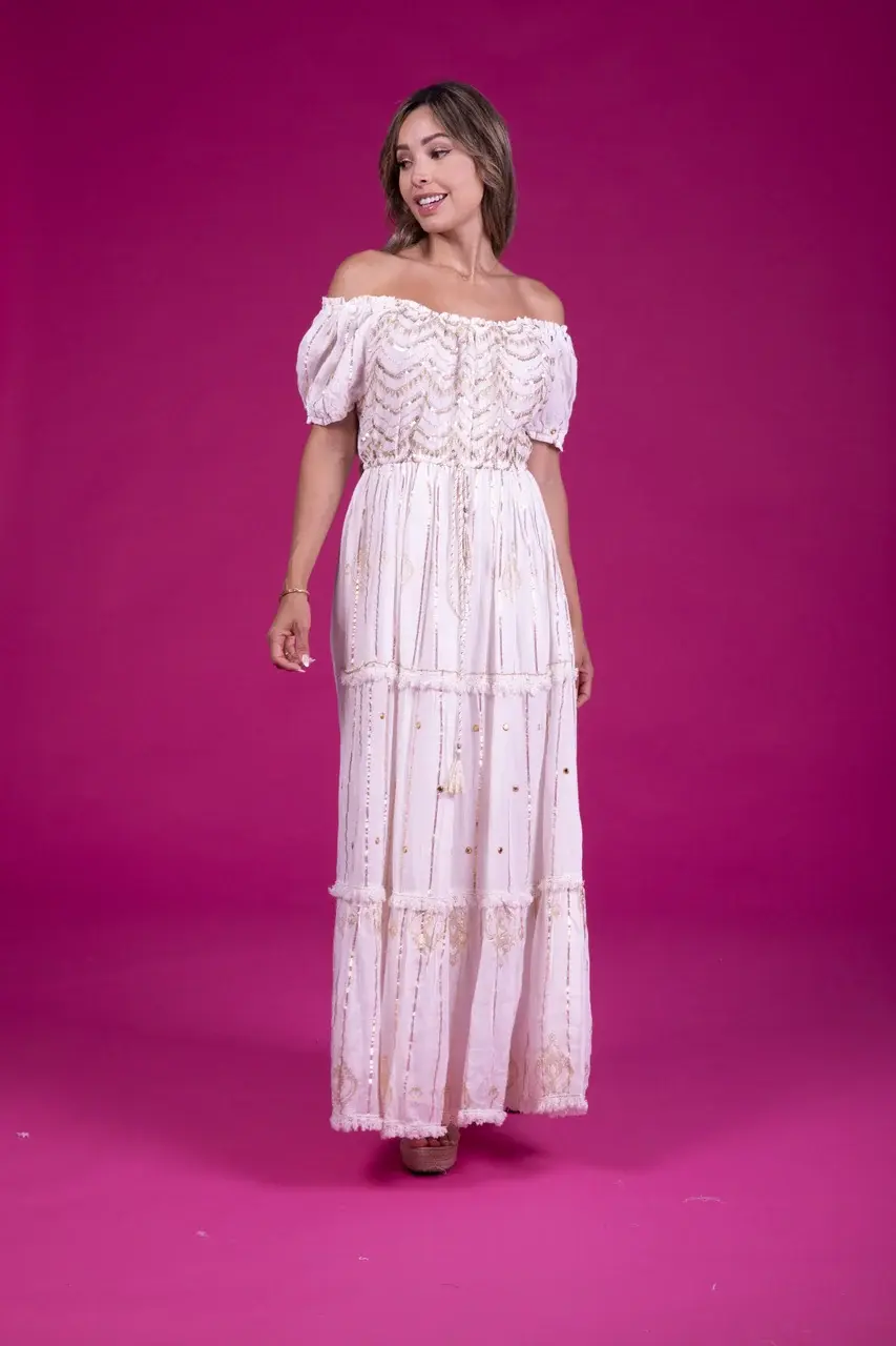 Thumbnail: OFF SHOULDER GODDESS DRESS