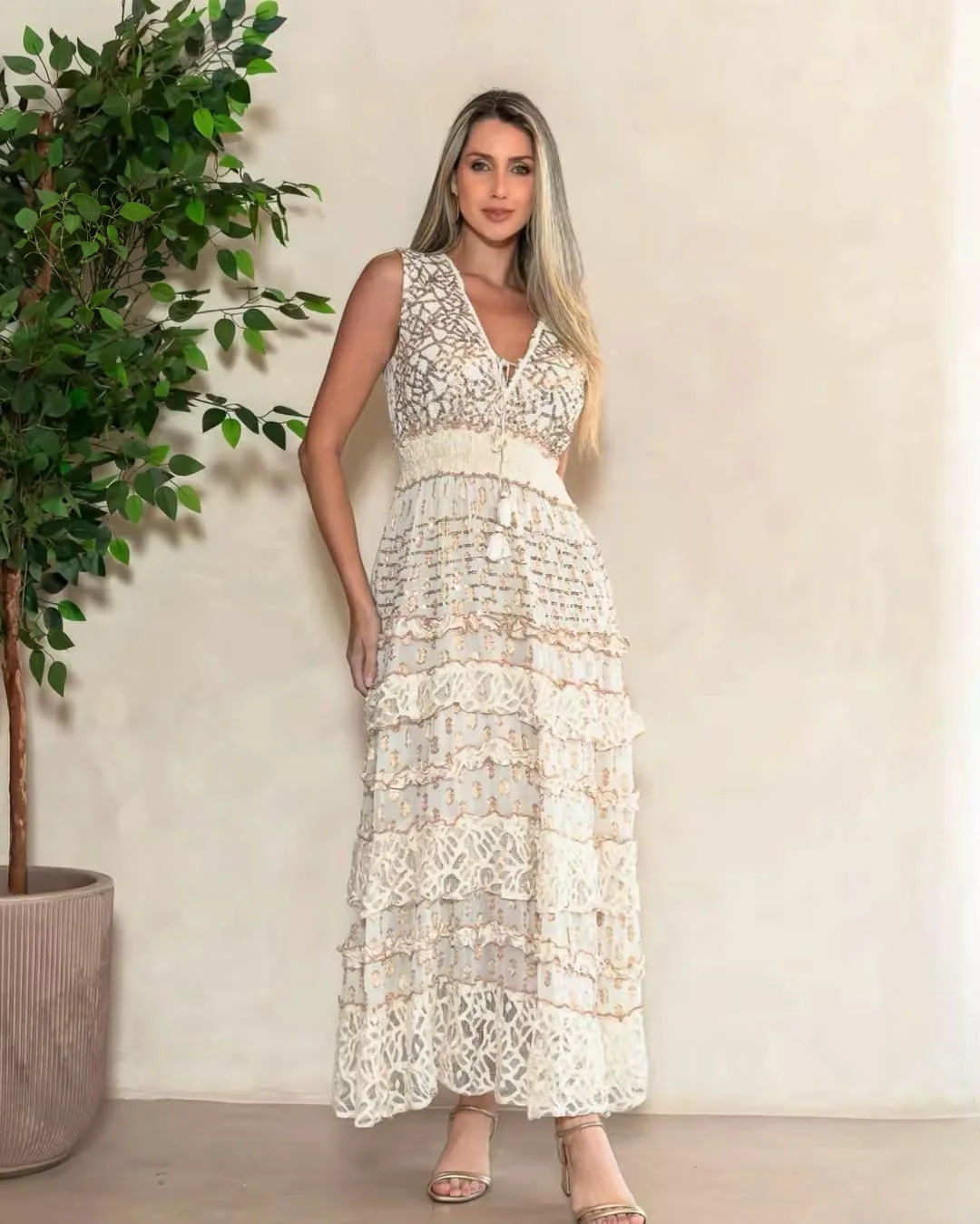 SPARKLY GODDESS DRESS