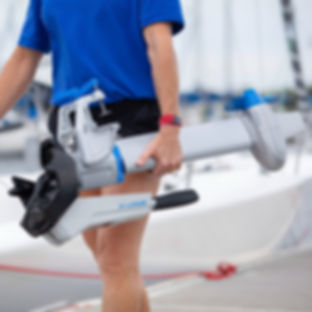E-Propulsion Spirit 1.0 plus Electric Outboard Motor - light weight carrying