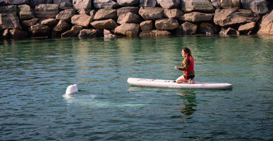 Inflatable Stand up paddle board by Takacat