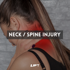 Neck Spine Injury Protocol 
 / Contact LIFT Fitness & Physiotherapy to book an appointment. 