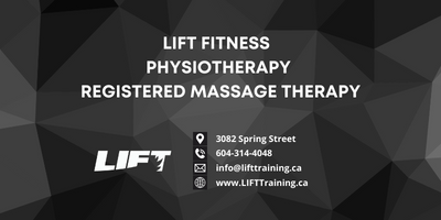 LIFT Fitness & Physiotherapy Now Offers RMT