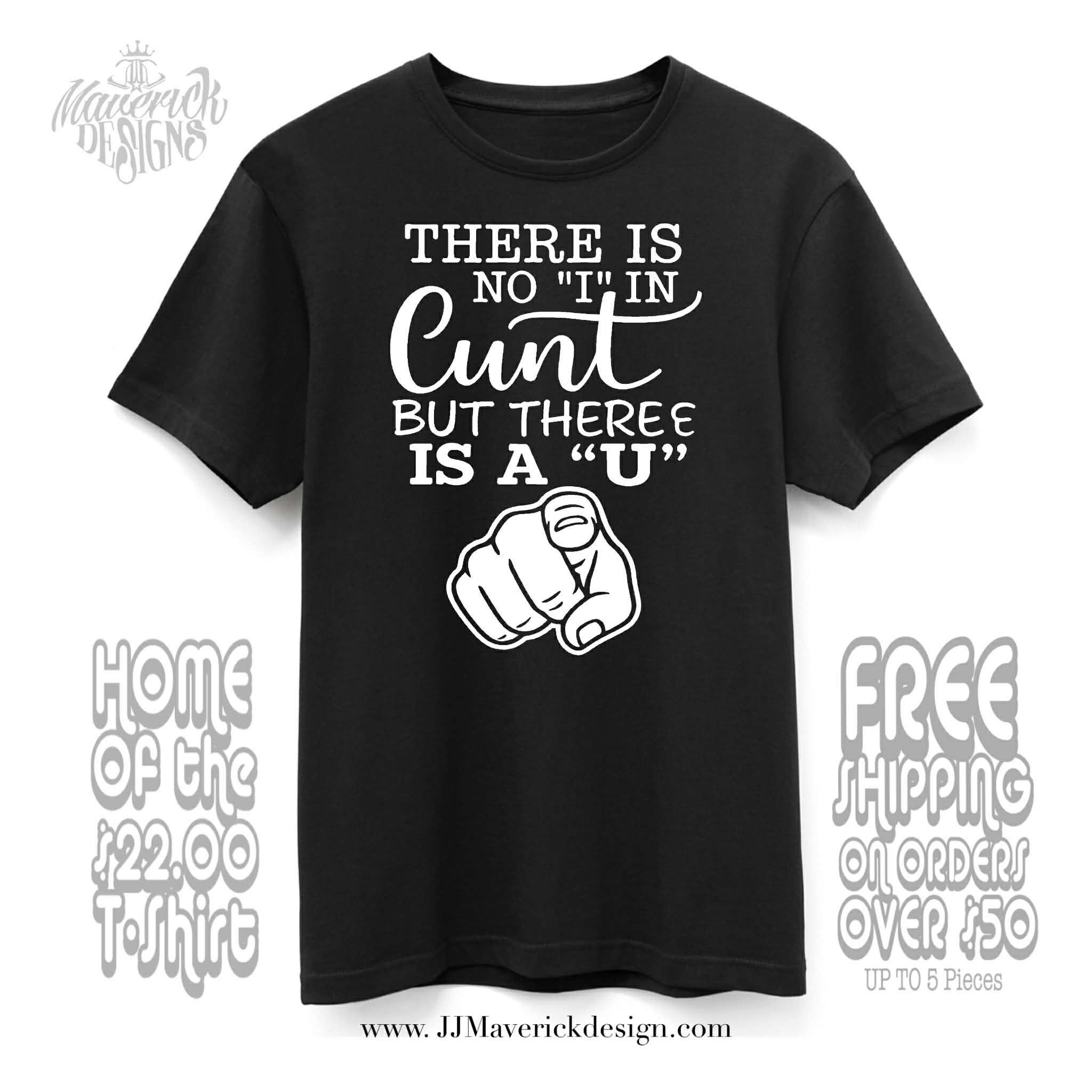There is no "I" in CU*T but There is a "U"