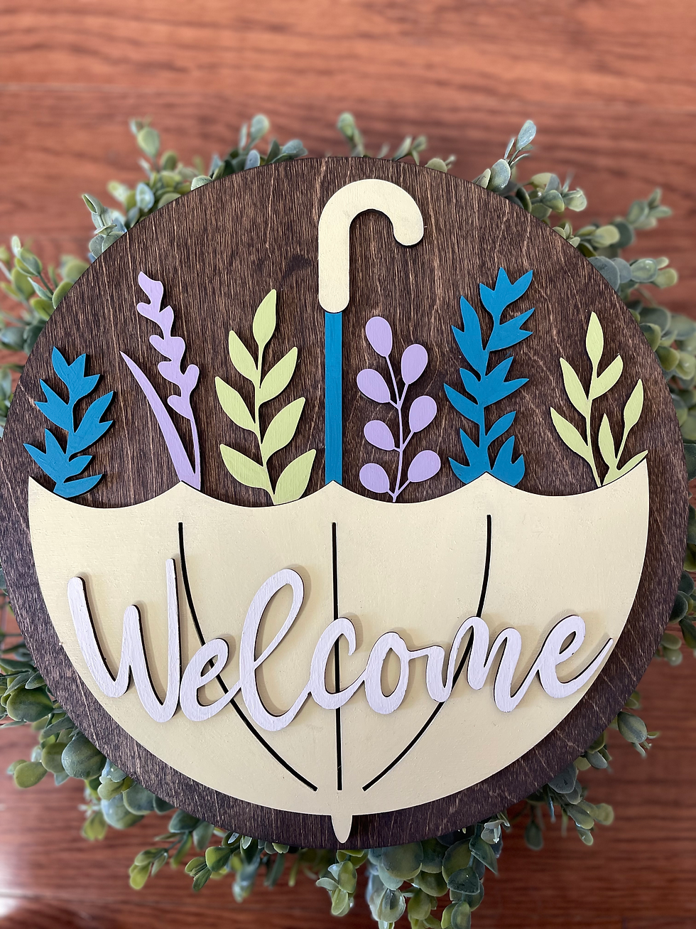 Thumbnail: Spring Umbrella Round Sign Kit