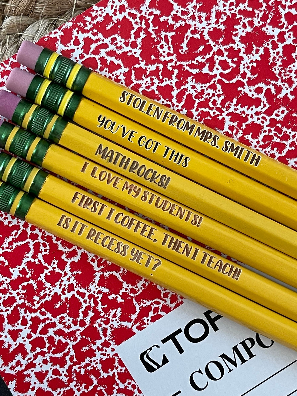 Thumbnail: Custom Engraved Pencils