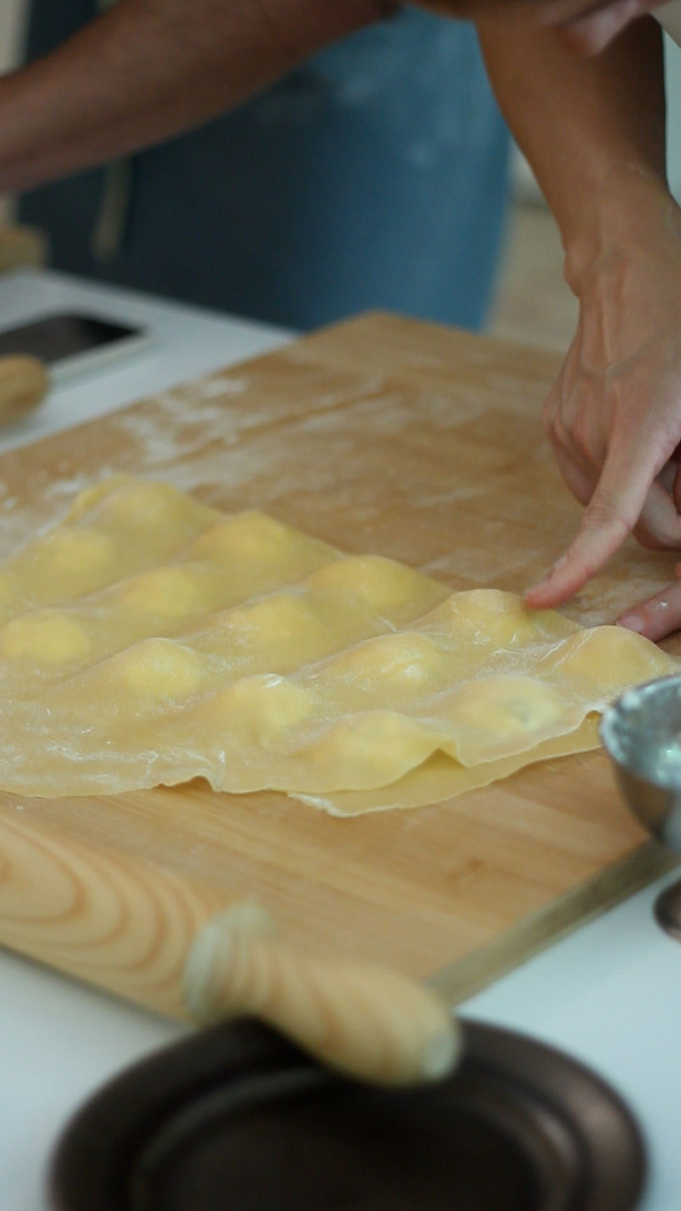 bacco studio ravioli making