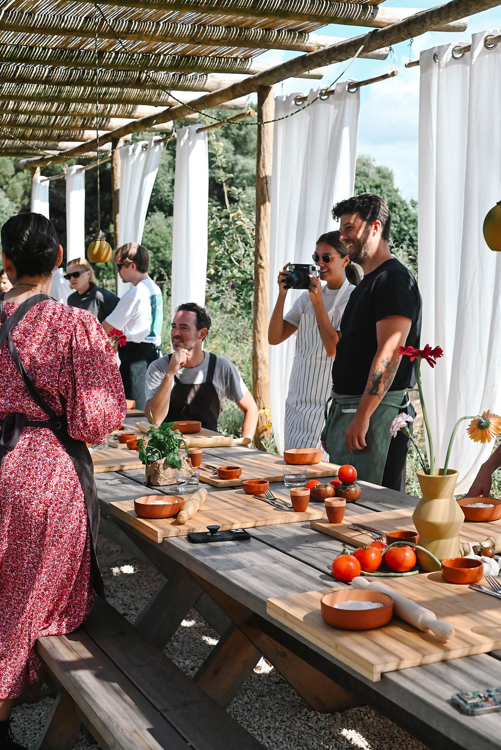 workshop pasta outdoor