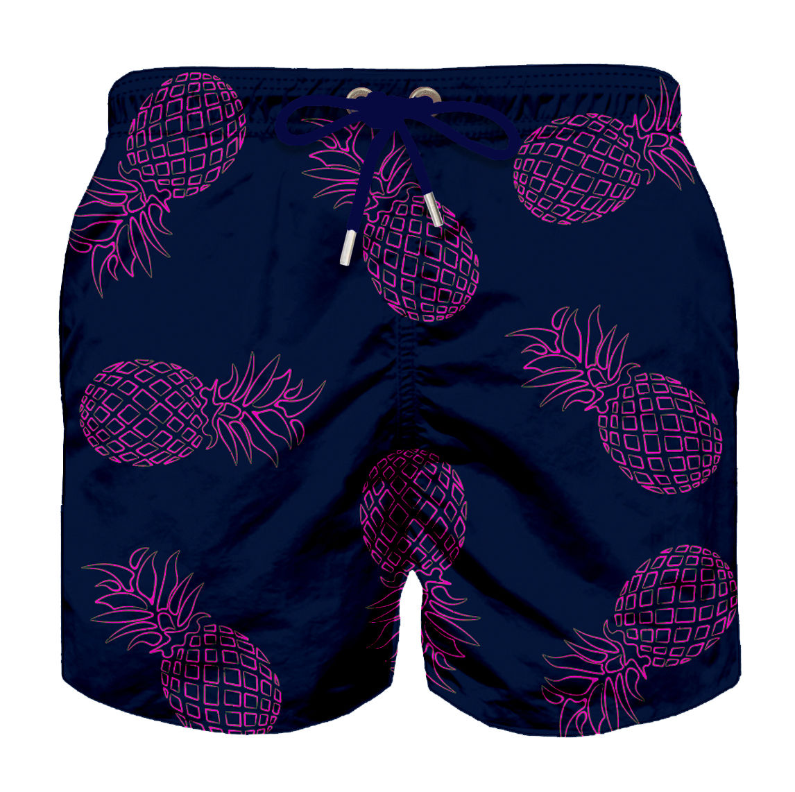 Pink Navy Pineapple Junior Swim Short