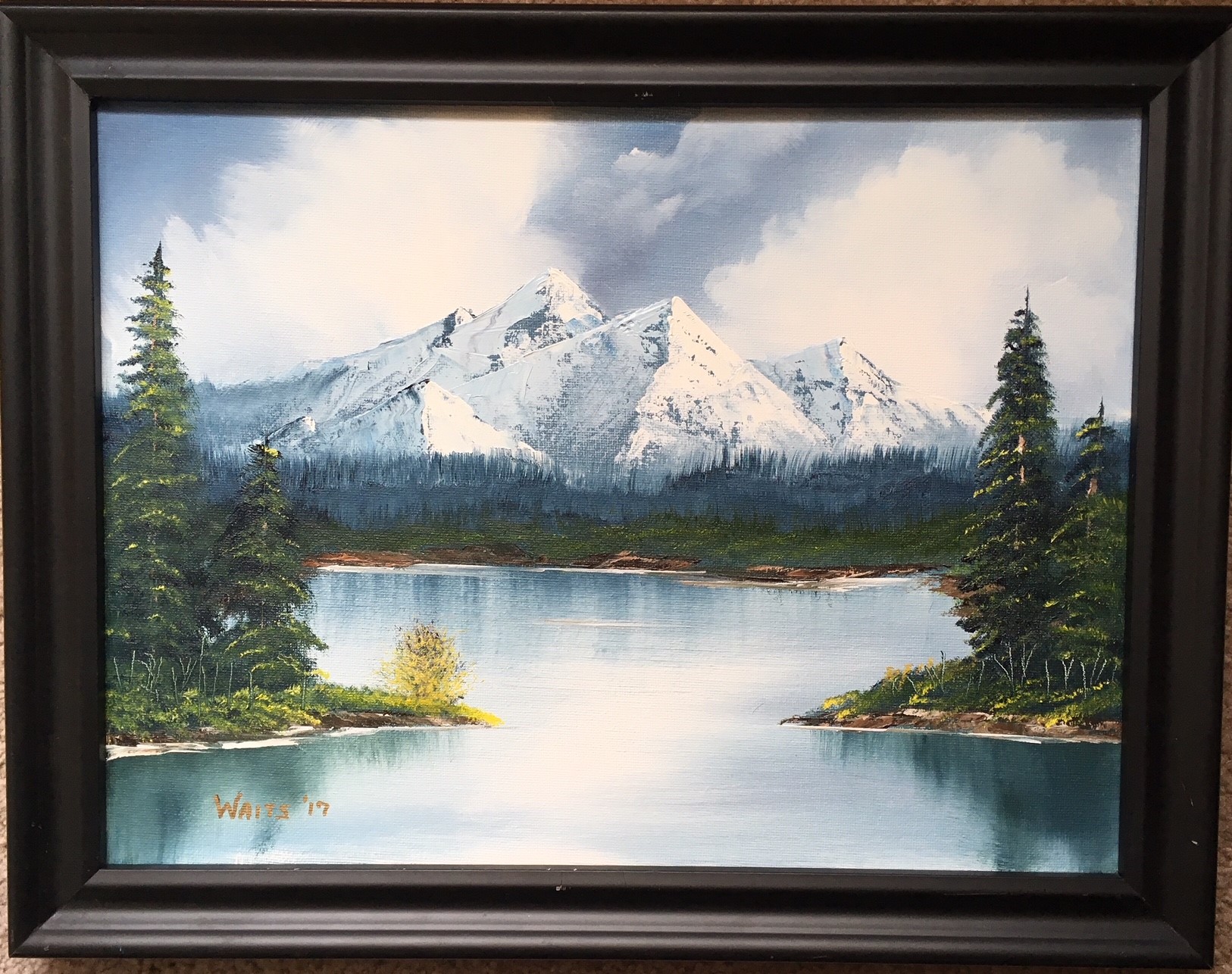 2 1/2 hr Painting Class at Eastgate Hobby Lobby 1/25/18