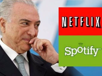Temer sanciona lei que cobra impostos de Netflix e Spotfy