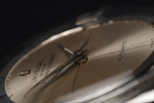 1963 Universal Geneve Polerouter Ref. 204612/1 Silver dial 'Big