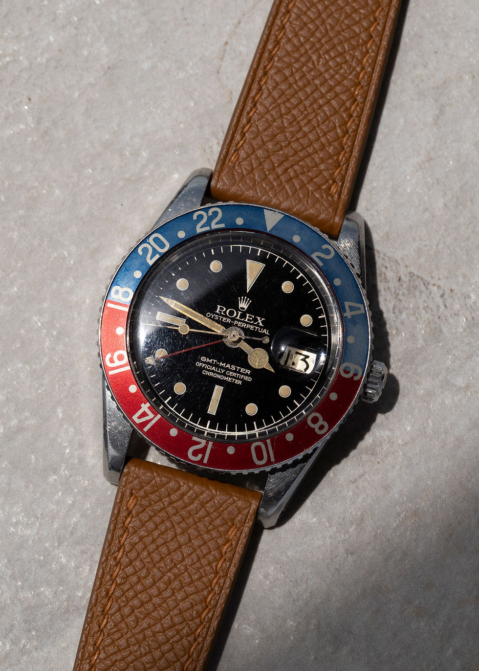 Thumbnail: 1959 Rolex GMT-Master Ref. 6542 with service tritium 'Gilt' dial