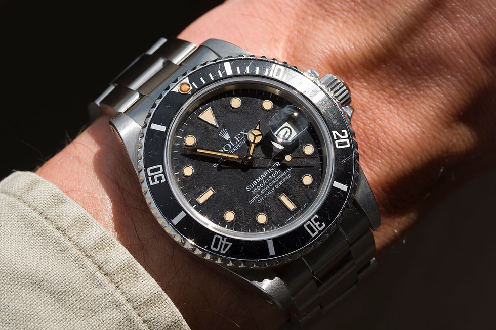 Thumbnail: 1984 Rolex Submariner Ref. 16800 with Pumpkin patina