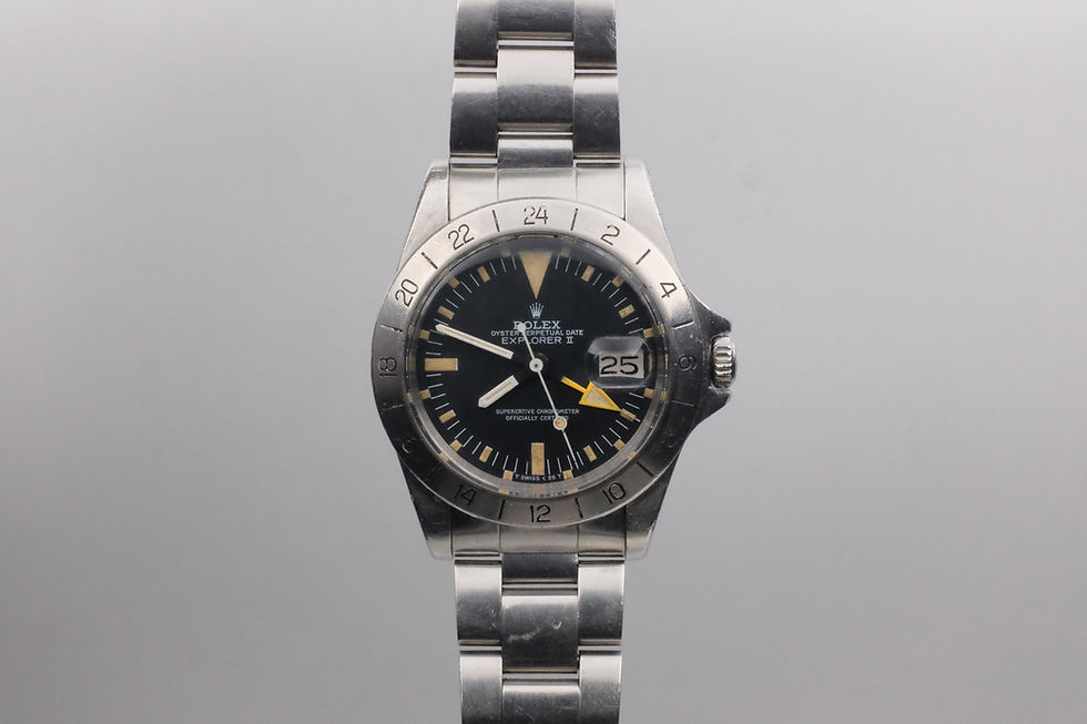 Thumbnail: 1982 Rolex Explorer II Ref. 1655 'Freccione' MK5 Unpolished