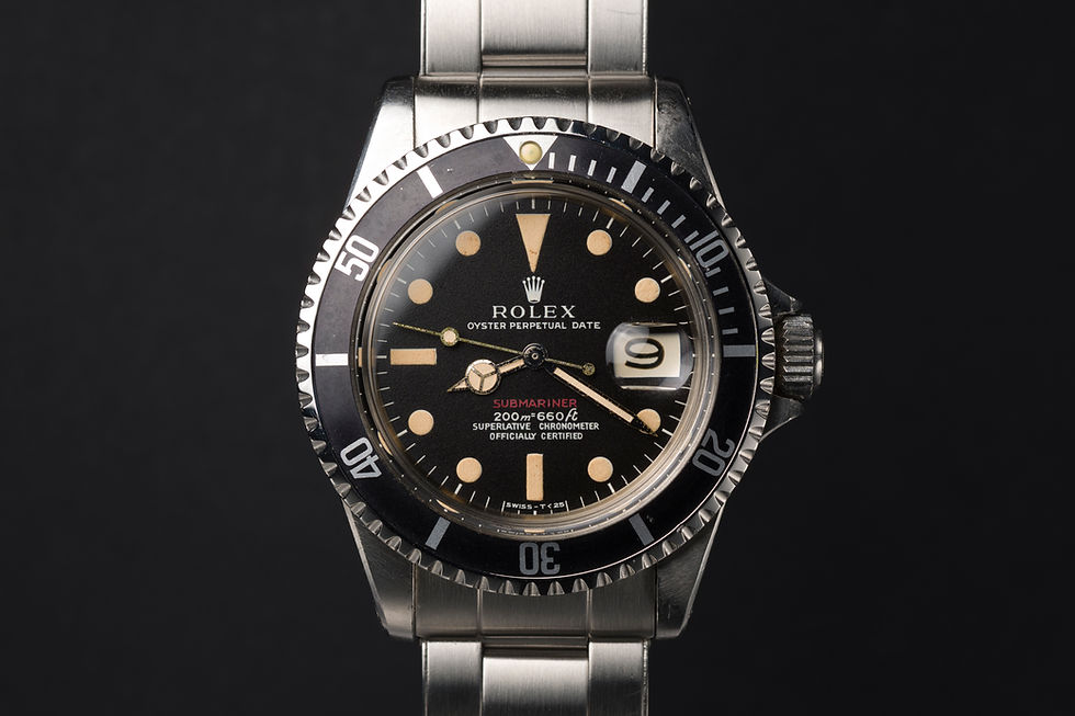 1969 Rolex Submariner Ref. 1680 'Red' MK1 Meters First dial