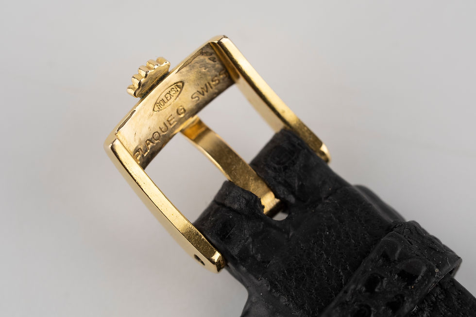 Thumbnail: 1995 Rolex Cellini Ref. 4082 with Bordeaux 'Vignette' dial in 18K YG Unpolished