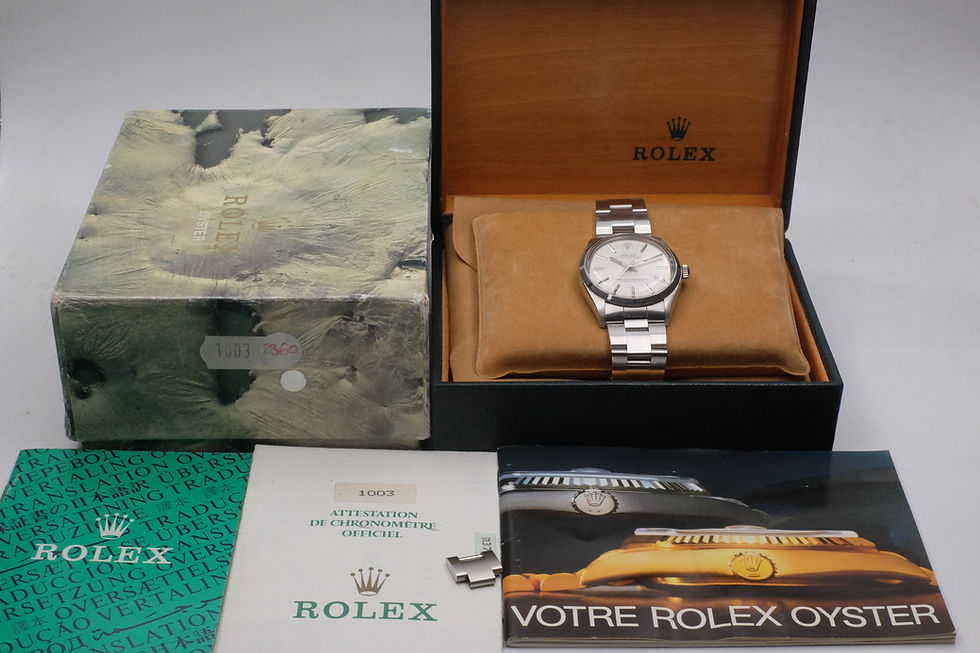 Thumbnail: 1987 Rolex Oyster Perpetual Ref. 1003 Full Set