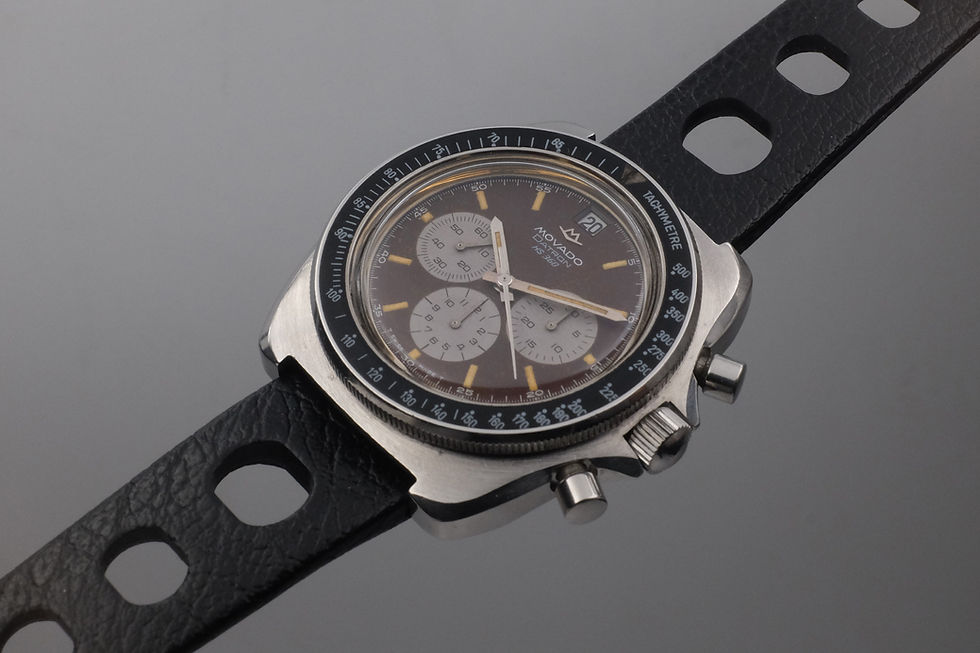 Thumbnail: 1970 Movado Datron HS 360 Super Sub Sea 'Tropical Dial'