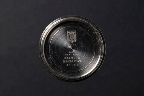 1963 Universal Geneve Polerouter Ref. 204612/1 Silver dial 'Big