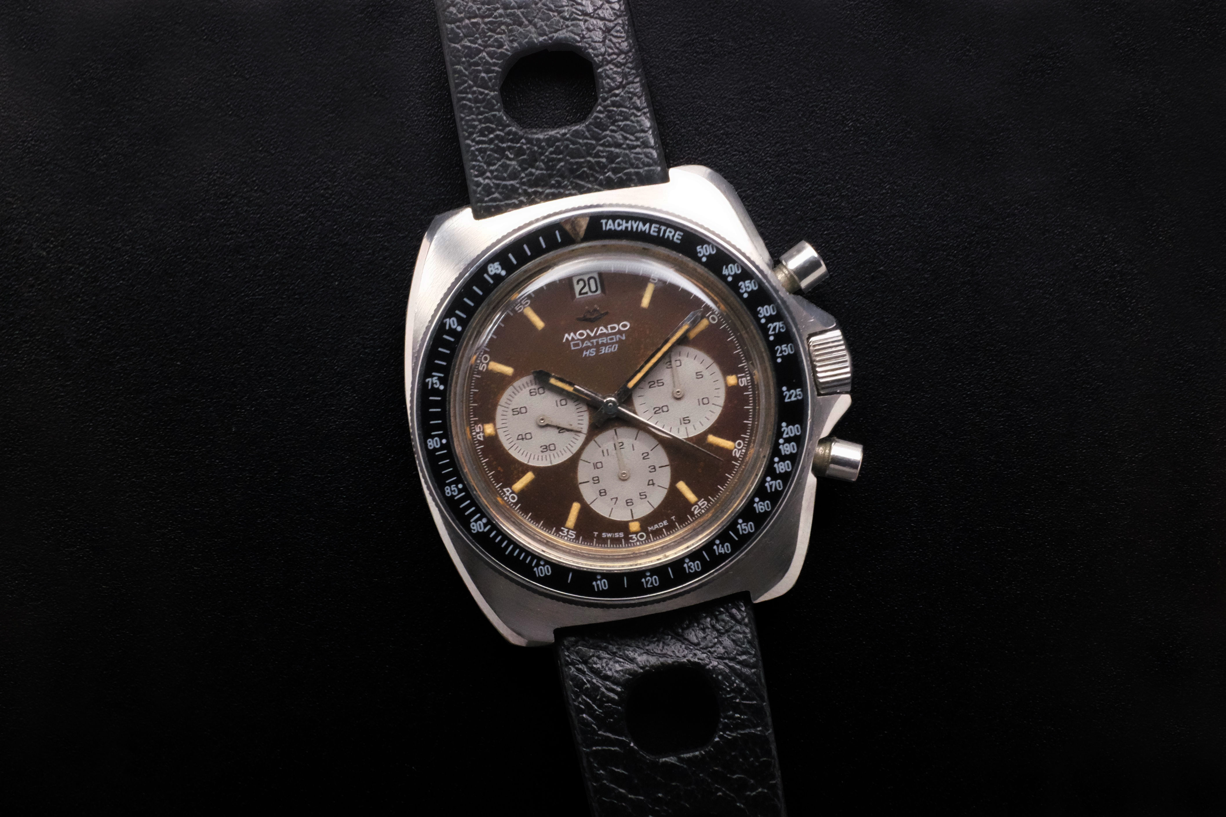 1970 Movado Datron HS 360 Super Sub Sea 'Tropical Dial'