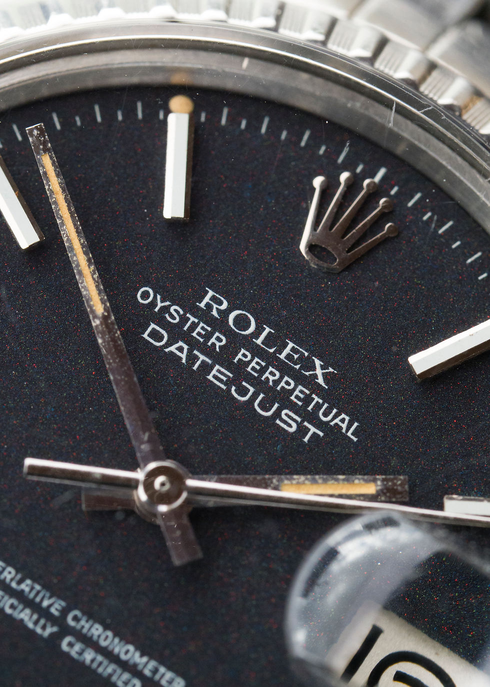 Thumbnail: 1972 Rolex Datejust Ref. 1603 'Confetti' with Double Punched Papers
