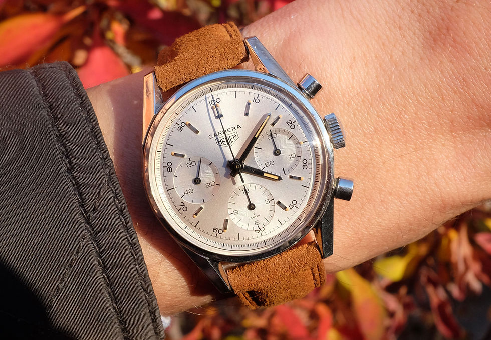 Thumbnail: HEUER Carrera 12 Ref. 2447D 1st Execution