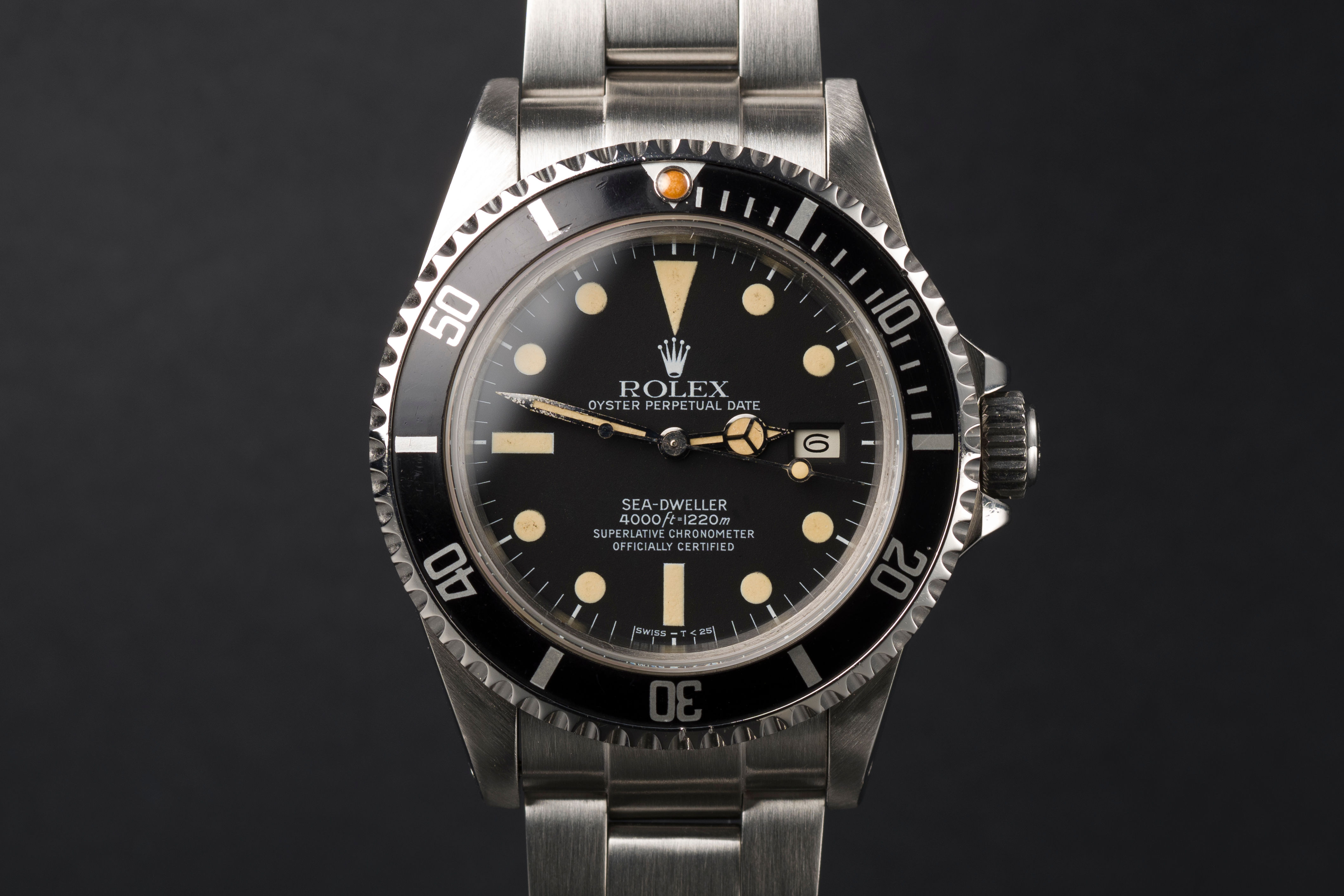 1984 Rolex Sea-Dweller Ref. 16660 'Triple Six' with MK1 ‘Pallettoni’ dial