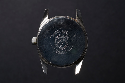 1963 Universal Geneve Polerouter Ref. 204612/1 Silver dial 'Big