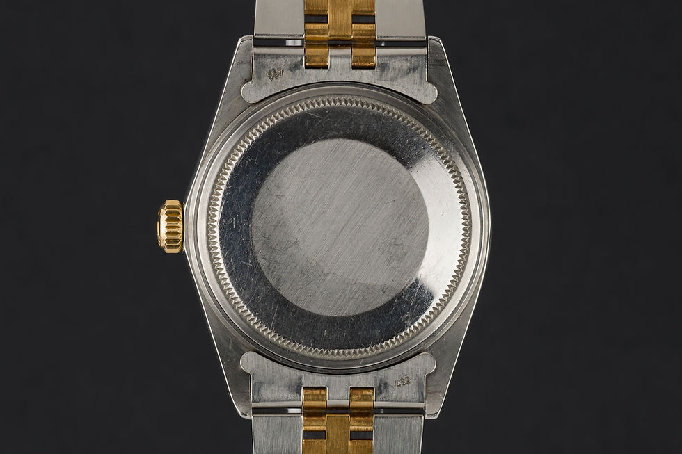 Thumbnail: 1985 Rolex Datejust Ref. 16013 two-tone with golden champagne 'Linen dial'