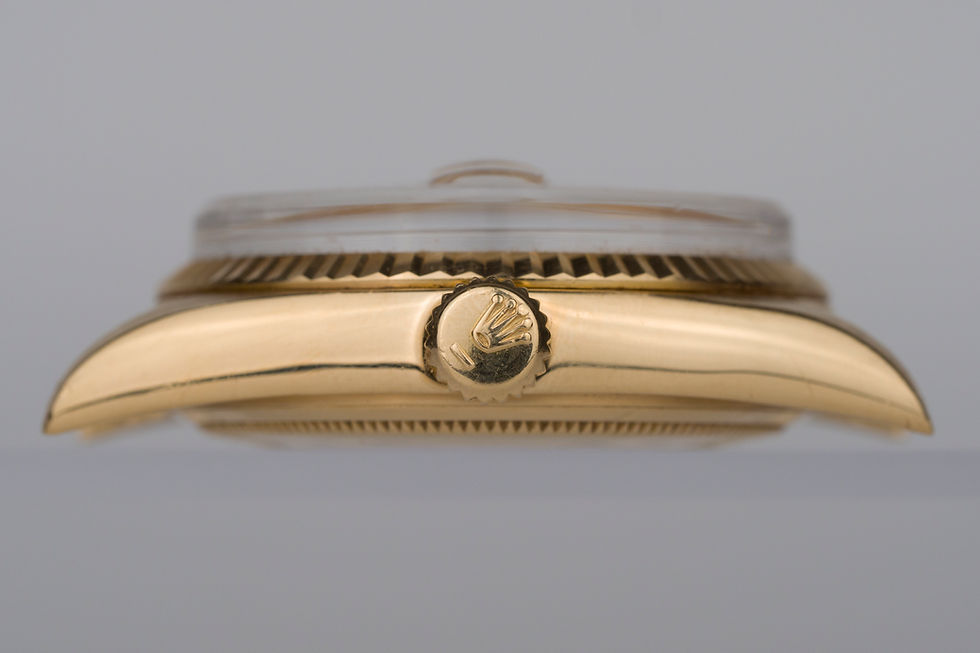 Thumbnail: 1976 Rolex Day-Date Ref. 1803 in 18K Yellow Gold with 'Wide Boy' champagne dial