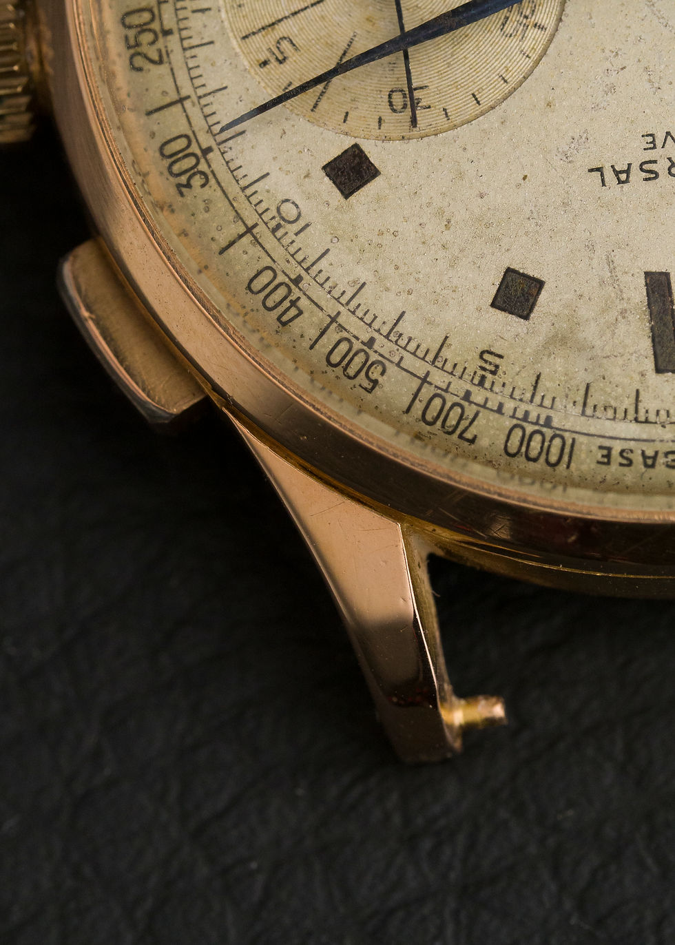 Thumbnail: 1940s Universal Geneve 'Compax' Ref. 12545 in 18K Rose Gold