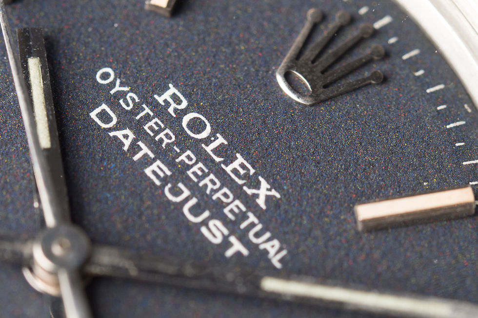 Thumbnail: 1969 Rolex Datejust Ref. 1601 Black 'Confetti' dial
