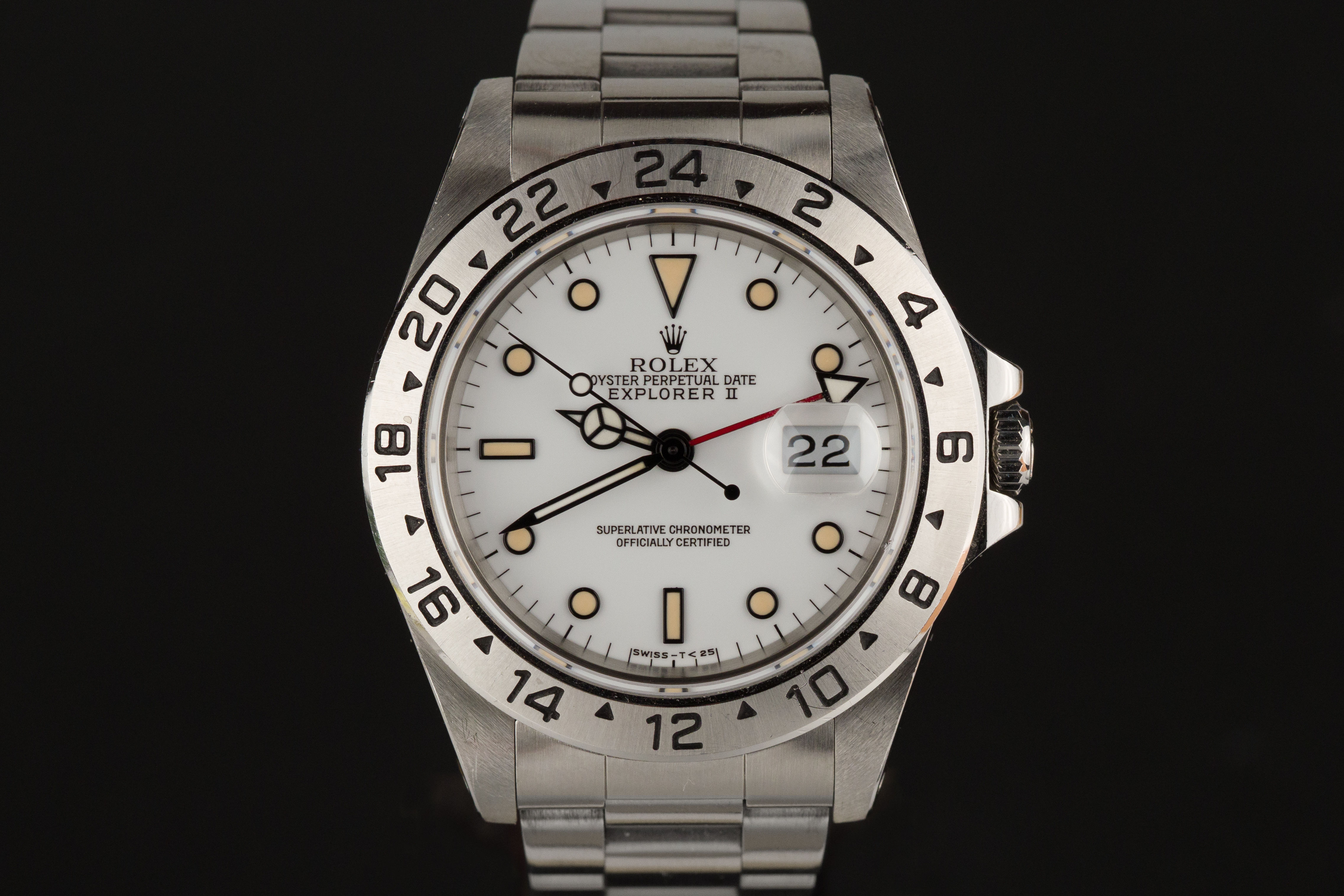 1990 Rolex Explorer II Ref. 16570 'Chicchi di Mais' Box, Papers & Rolex Service