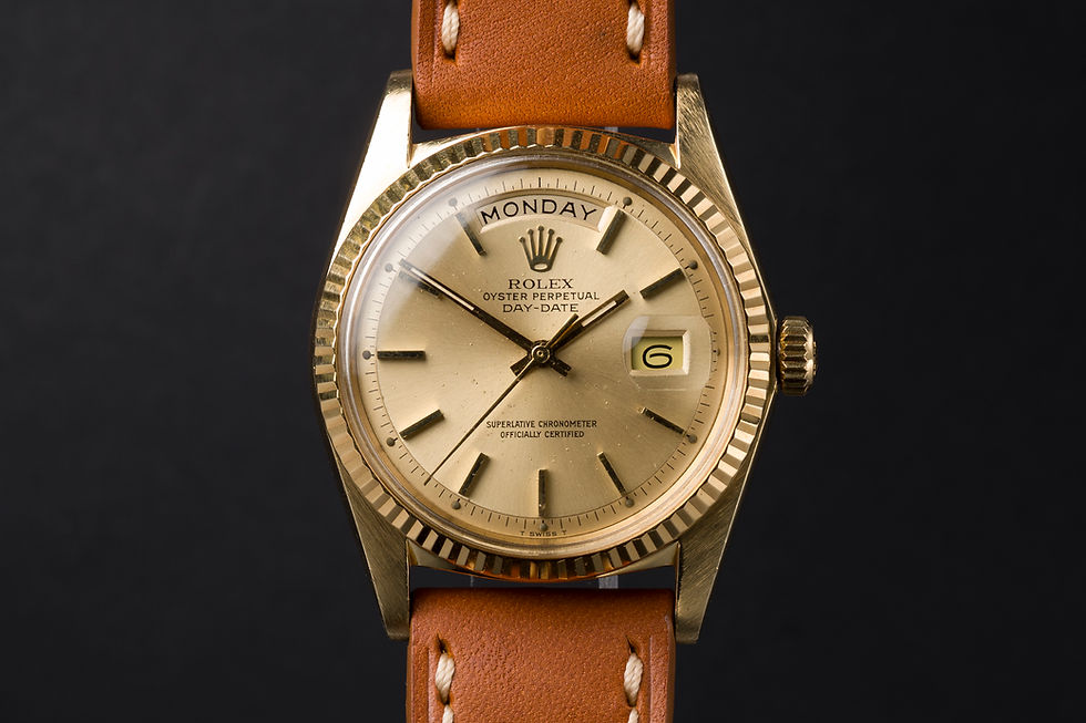 Rolex Day Date 1803 Yg Champagne Dial 1970s