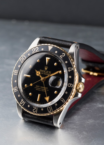 1986 Rolex GMT-Master Ref. 16753 Black 'Nipple' dial | Vintage