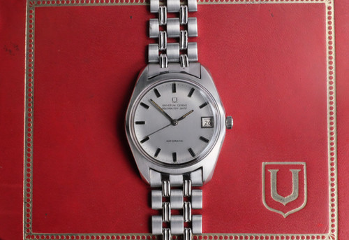 Universal Genève Polerouter Date 'Full Set' Gay Freres bracelet | VWC