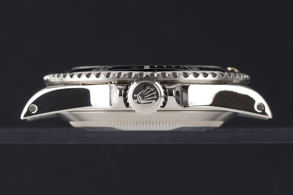 Thumbnail: 1990 Rolex Submariner ‘No Date’ Ref. 14060 with heavy patina and blue'd insert