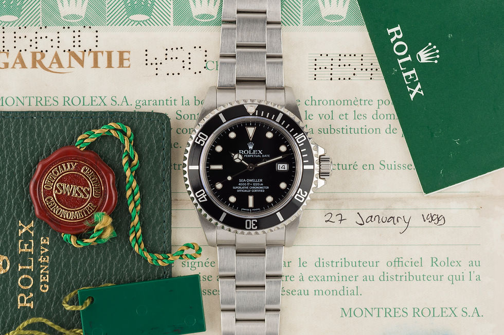 Thumbnail: 1999 Rolex Sea-Dweller Ref. 16600 with Box and Papers