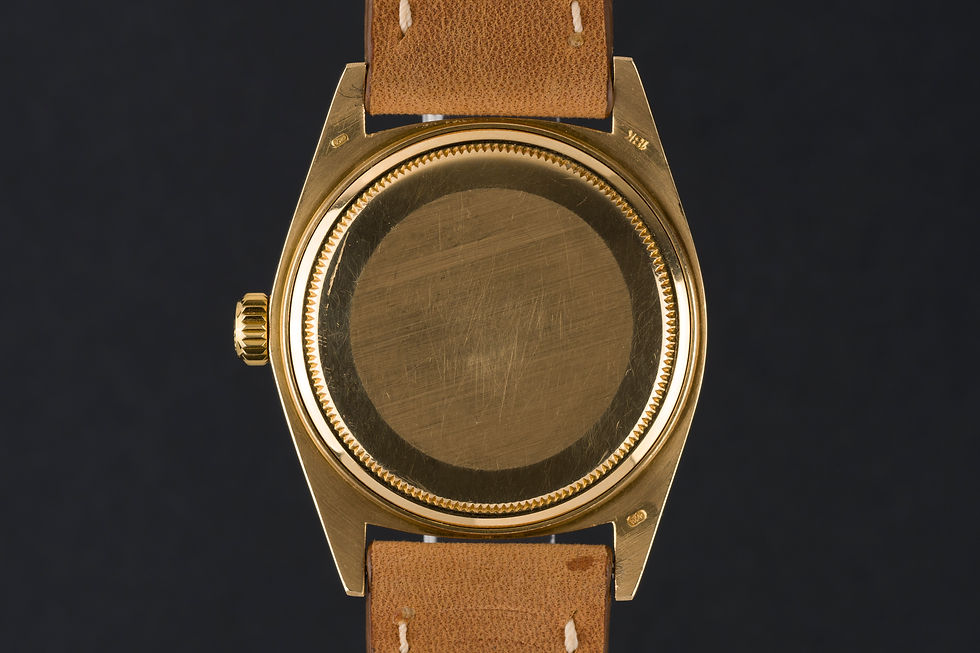 Thumbnail: 1976 Rolex Day-Date Ref. 1803 'No lume' Champagne dial in 18K Yellow Gold