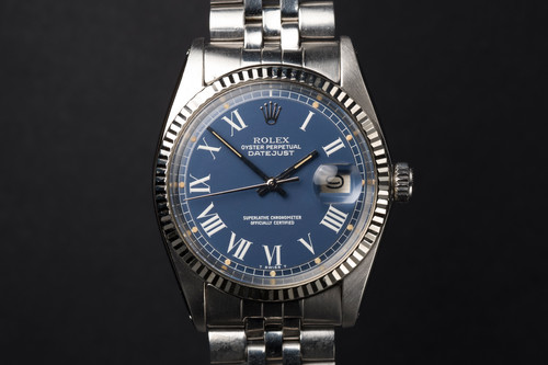 1979 Rolex Datejust Ref. 1601 'Blue Buckley' dial | VWC