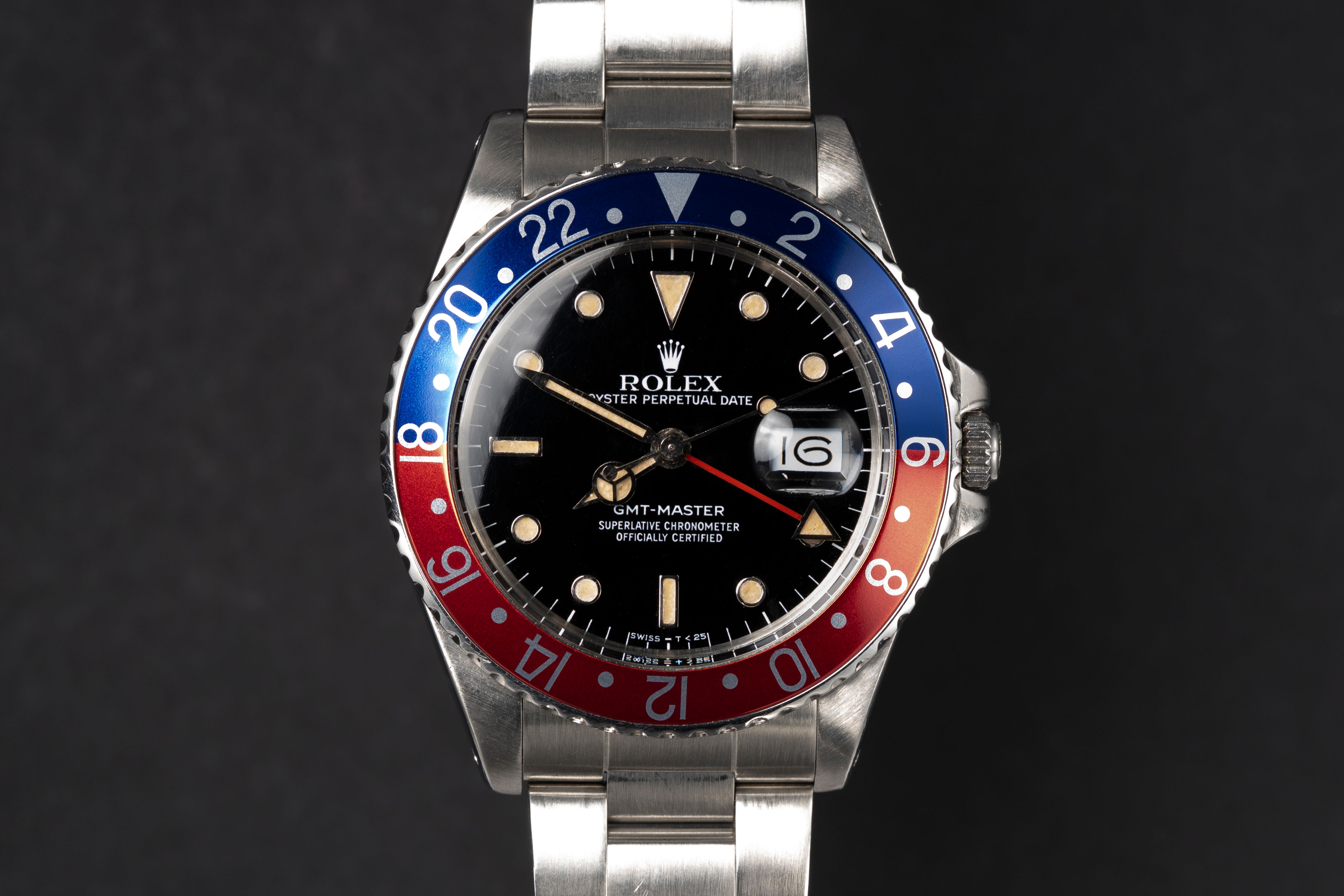 1988 Rolex GMT-Master Ref. 16750 with WGS 'Bicchierini' dial