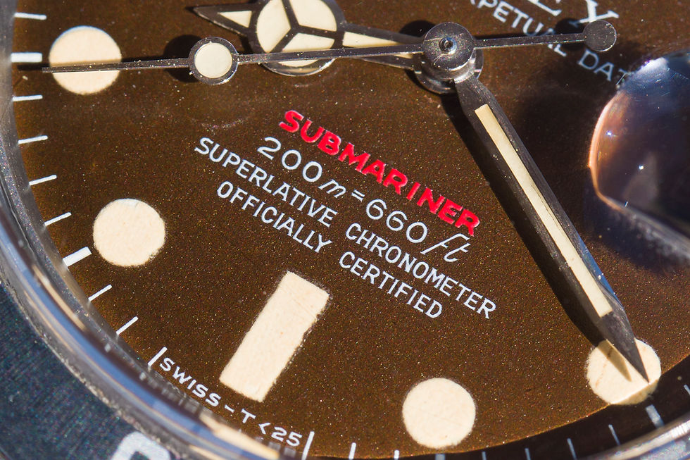 Thumbnail: 1969 Rolex Submariner Ref. 1680 ‘Red Letter’ MK 2 ‘Meters First’ Tropical dial