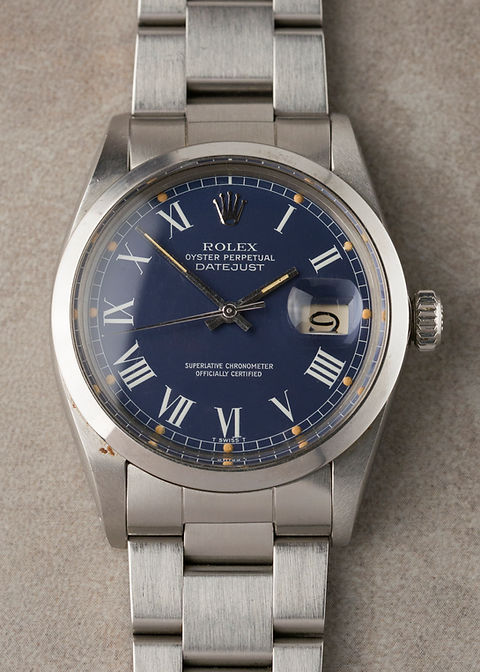 1983 LNOS Rolex Datejust Ref. 16000 with Blue 'Buckley' dial